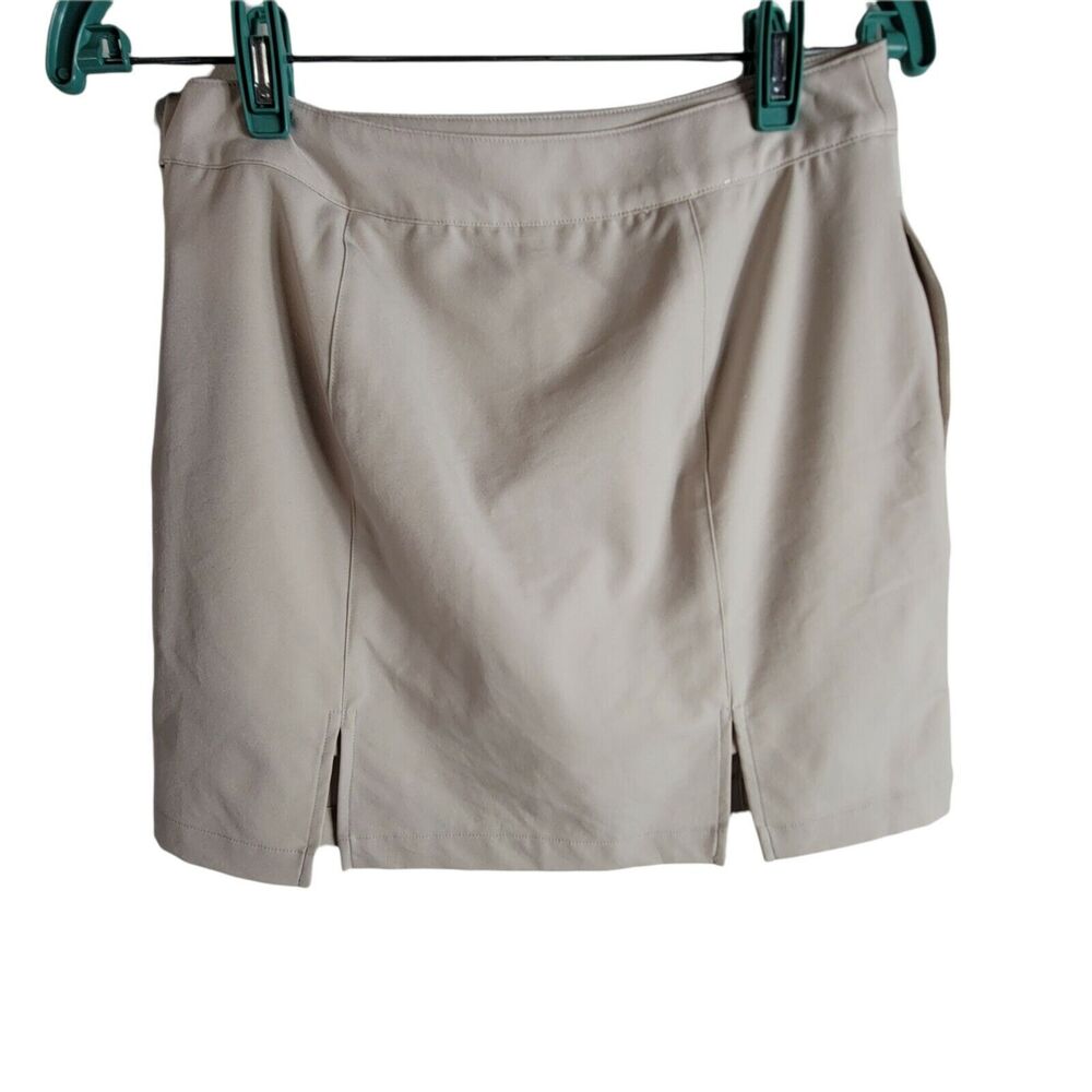 Ashworth Weathersystems Performance Skort Size 2 Short Golf Tennis Skirt Green